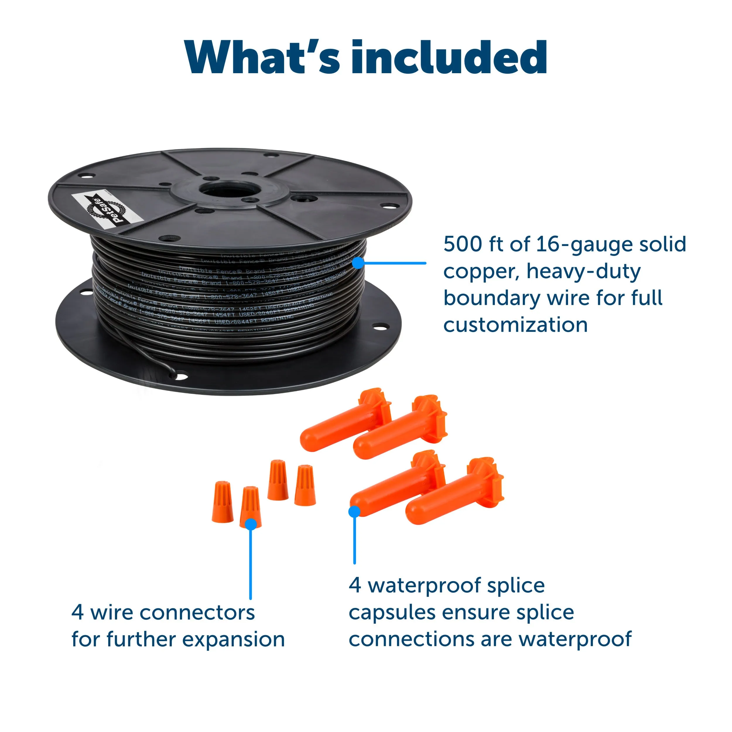 16-Gauge Boundary Wire, 500 ft