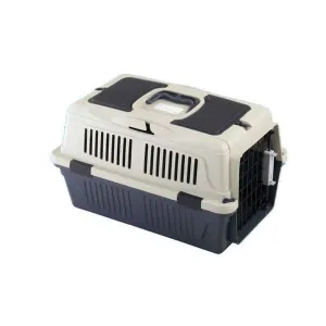 A&E Cage Company 22"x15"x14" Deluxe Pet Carrier w/ storage compartment