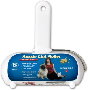 Aussie Lint Roller Large Complete Unit 90 Sheets