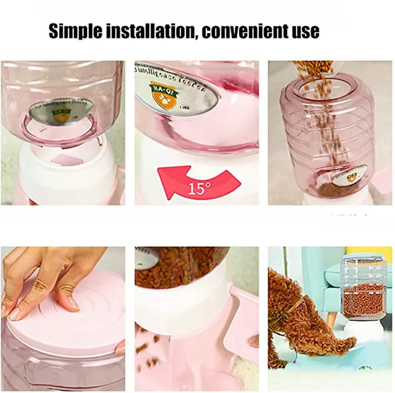 Automatic Gravity Pet Feeder
