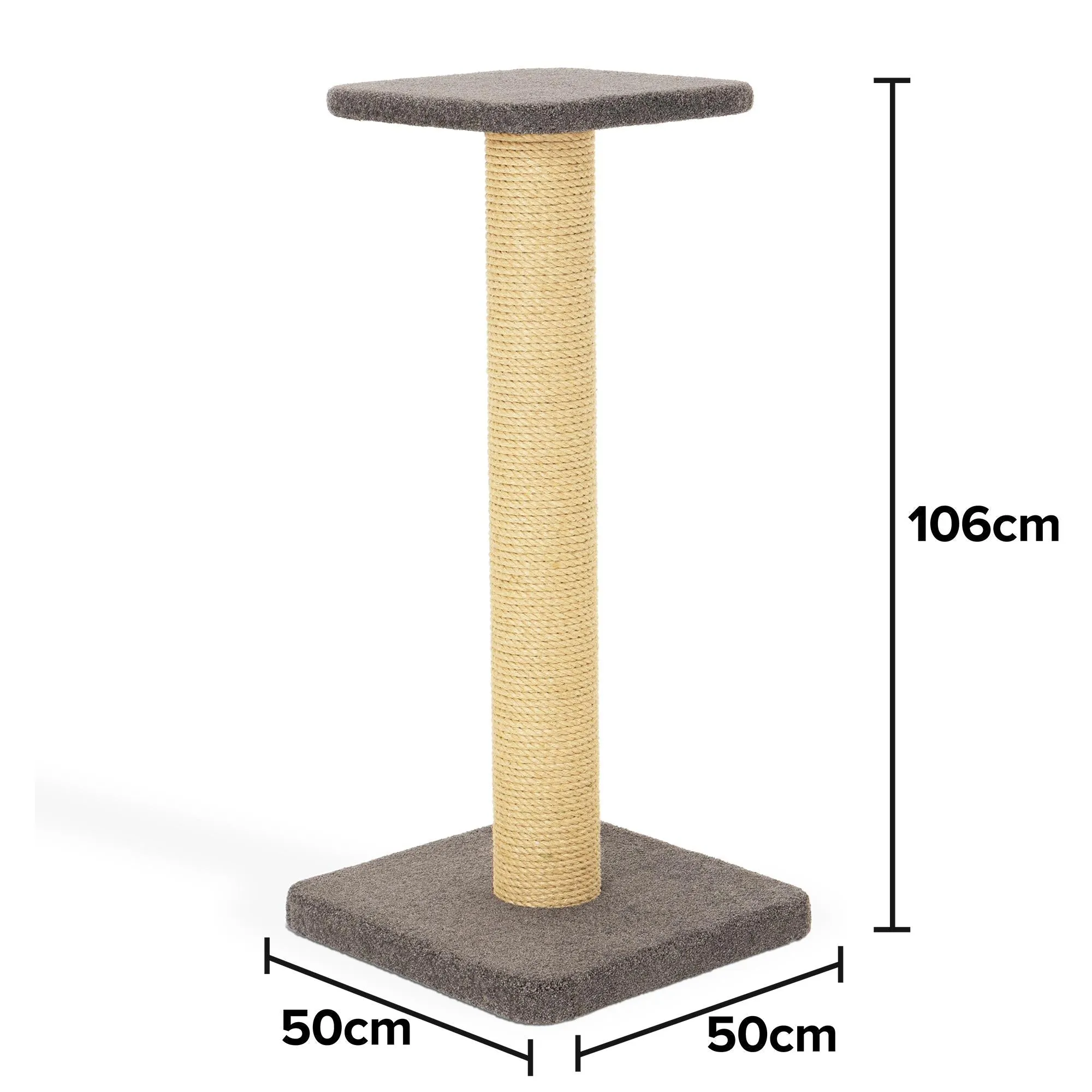 Bosscat Pepa Premium Slate Scratcher with Extra Tall Sisal Post***