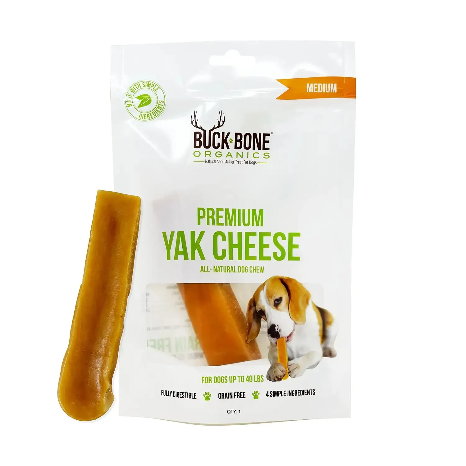 Buck Bone Organics Yak Chew