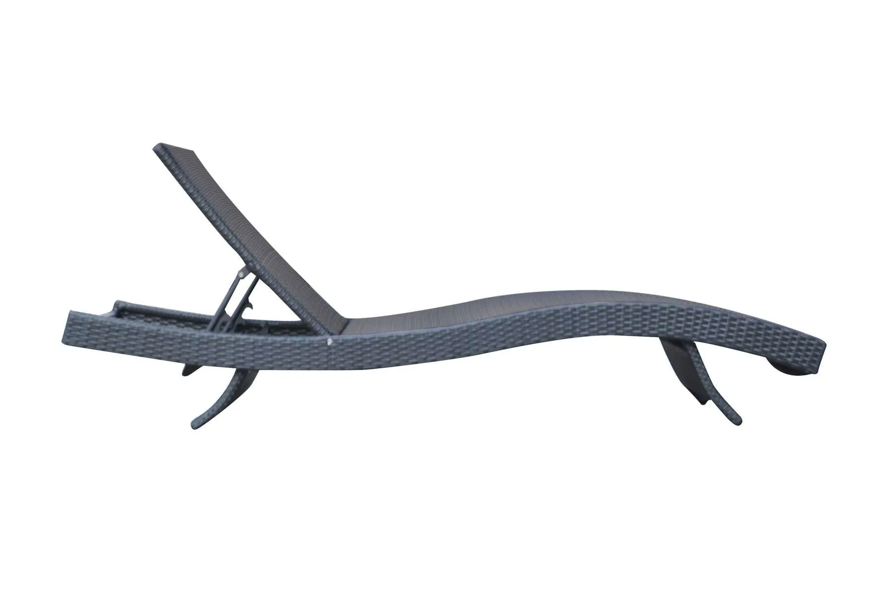 Cabana Outdoor Adjustable Wicker Chaise Lounge Chair By Armen Living