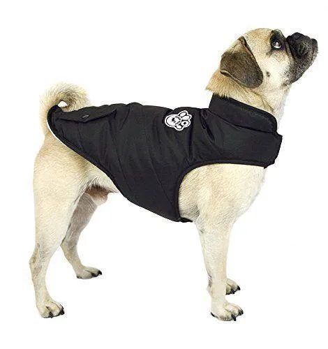 Canada Pooch | Polar Vortex Vest Coat Black SIZE 10