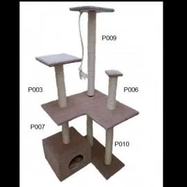 Cat Scratch Condo Lrg 6 Poles