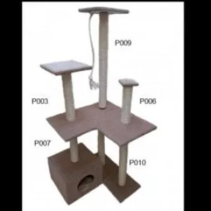 Cat Scratch Condo Lrg 6 Poles