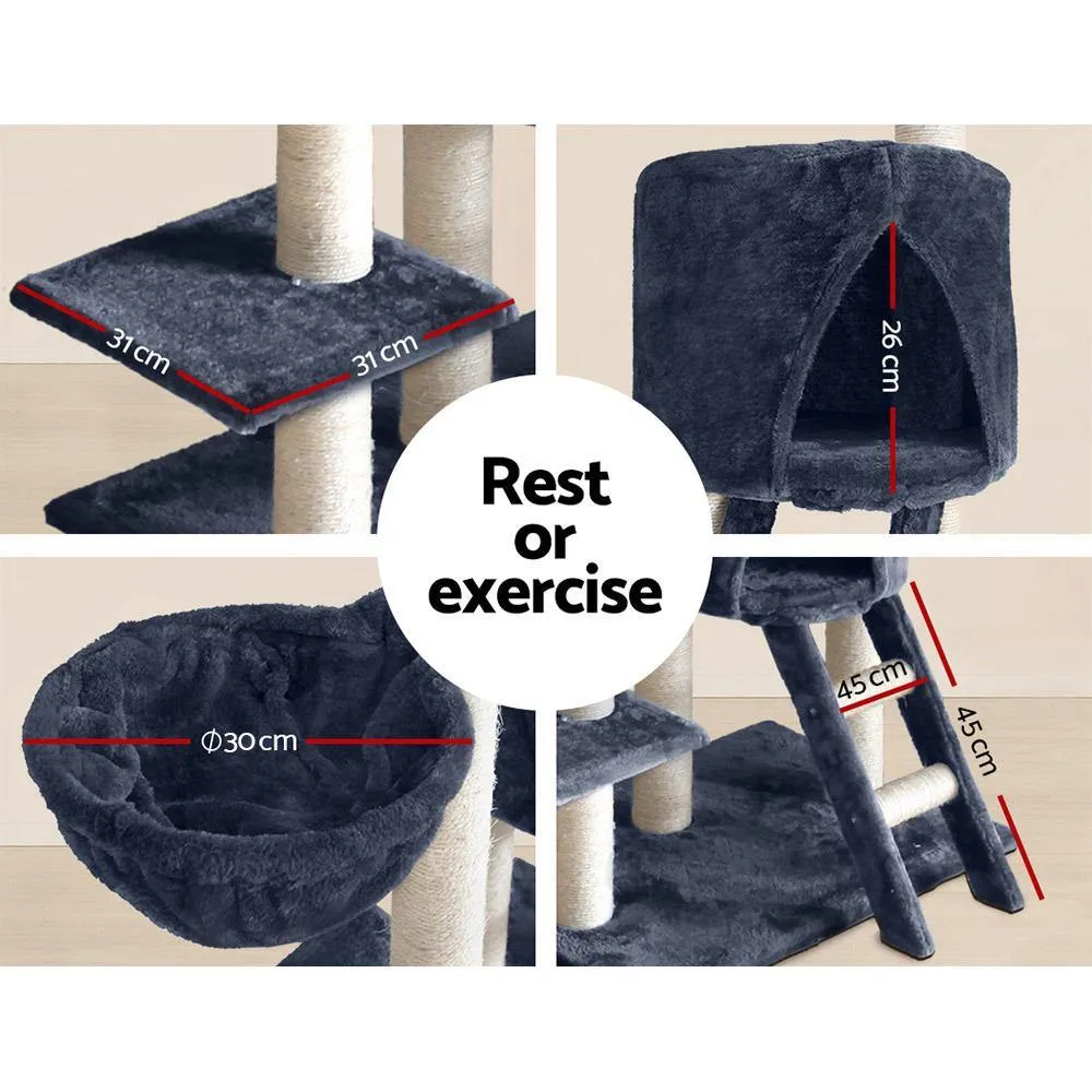 Cat Tree 244cm Post Scratcher Tower