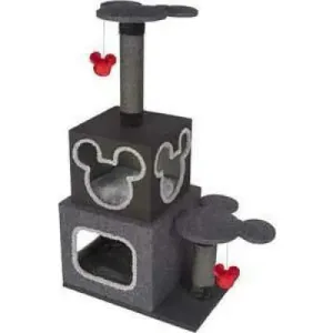 Disney Cubical Cat Condo with Lounging Towers, Sisal Scratching Posts, and Swatting Toys