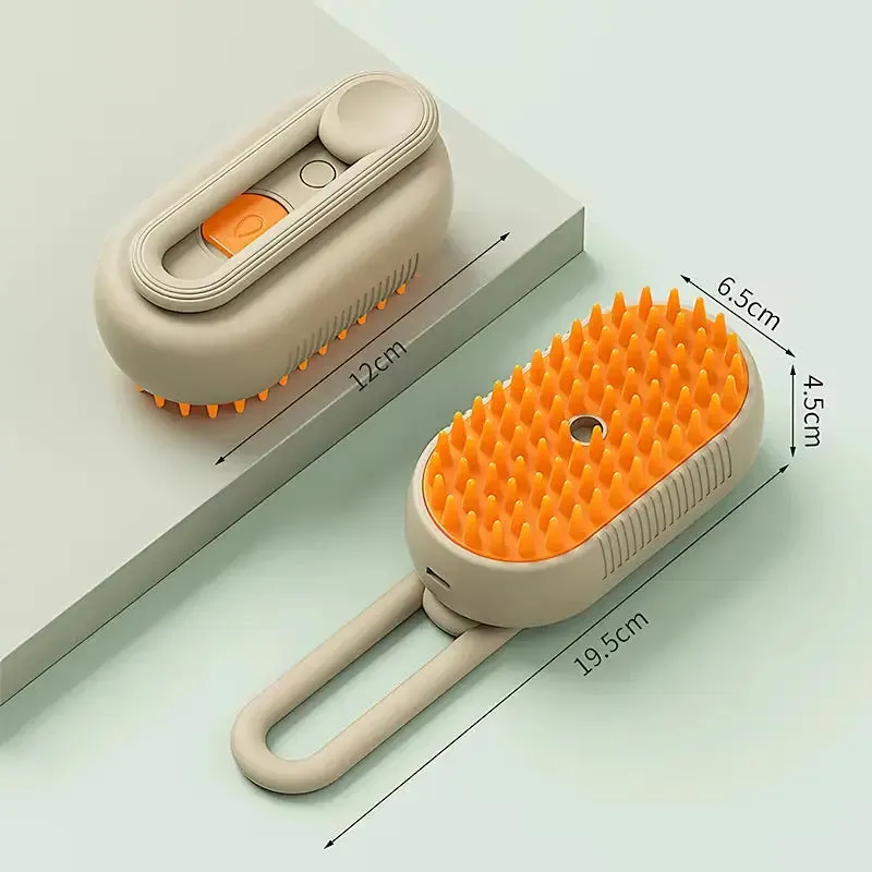 Dog Brush Cat Hair Brush Electric Pet Cleaning Brush Steam Spray Brush Massage Hair Removal Comb anti Flying Brush