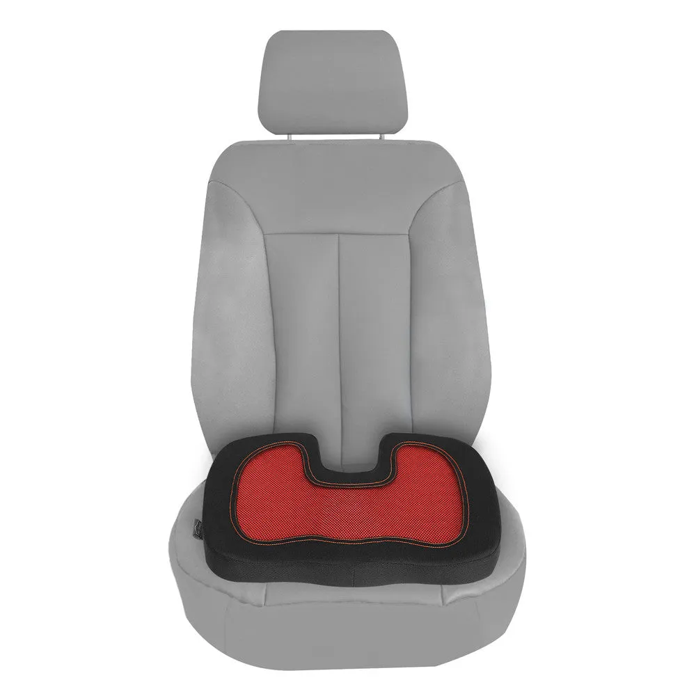 Ergonomic Cooling Gel Car Seat Cushion Red