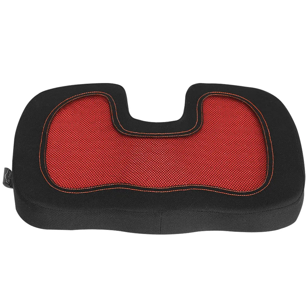 Ergonomic Cooling Gel Car Seat Cushion Red