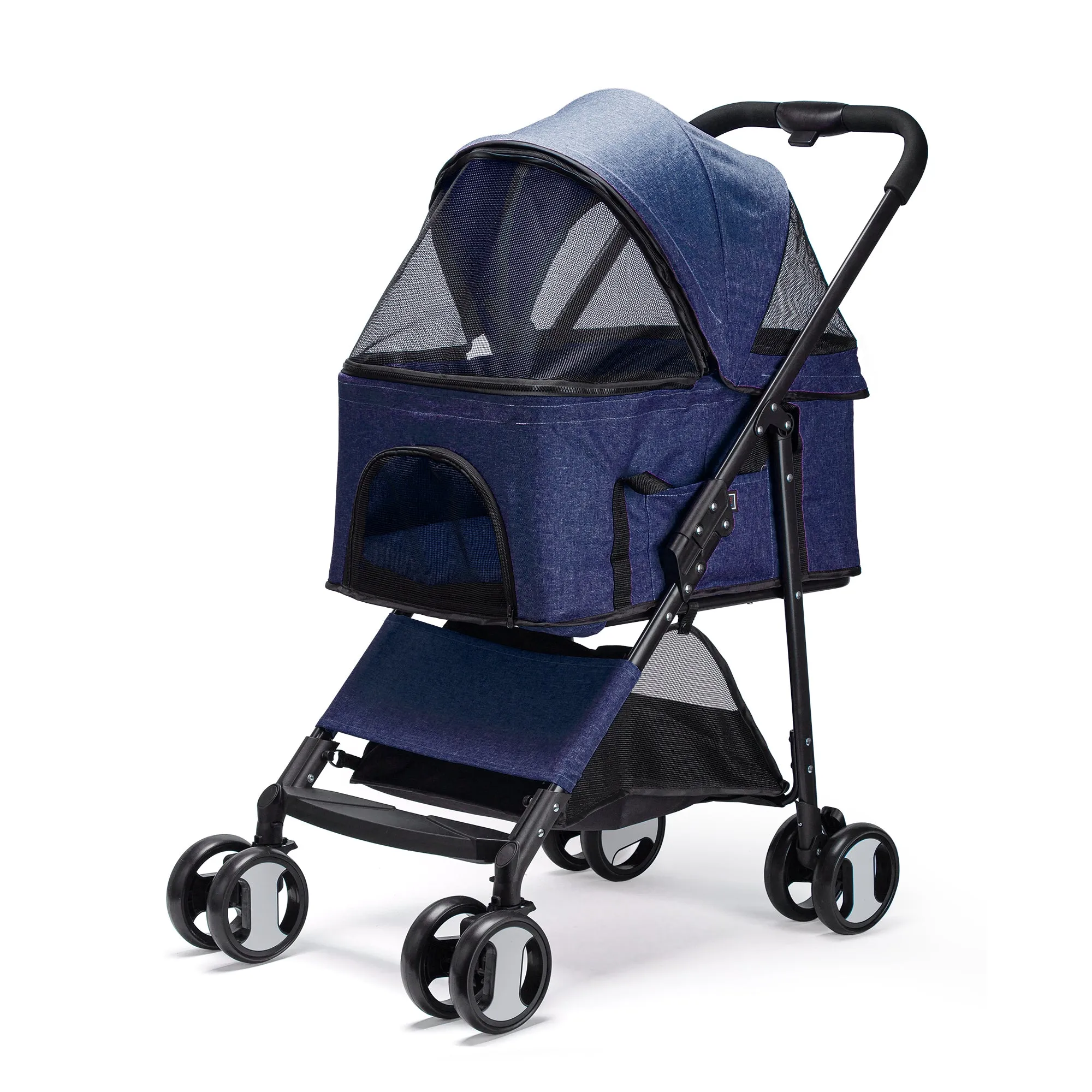 Executive Pet Stroller   Removable Cradle