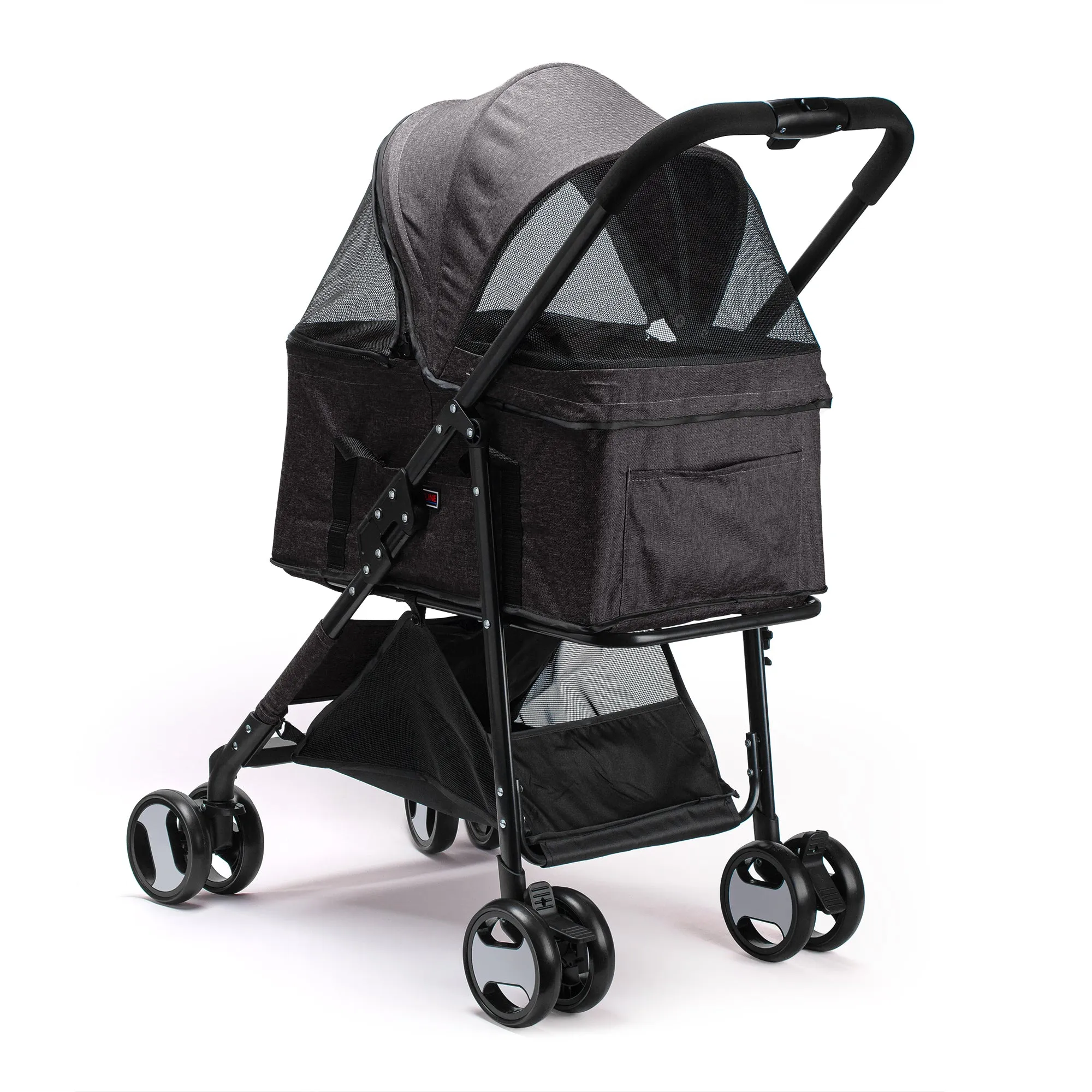 Executive Pet Stroller   Removable Cradle