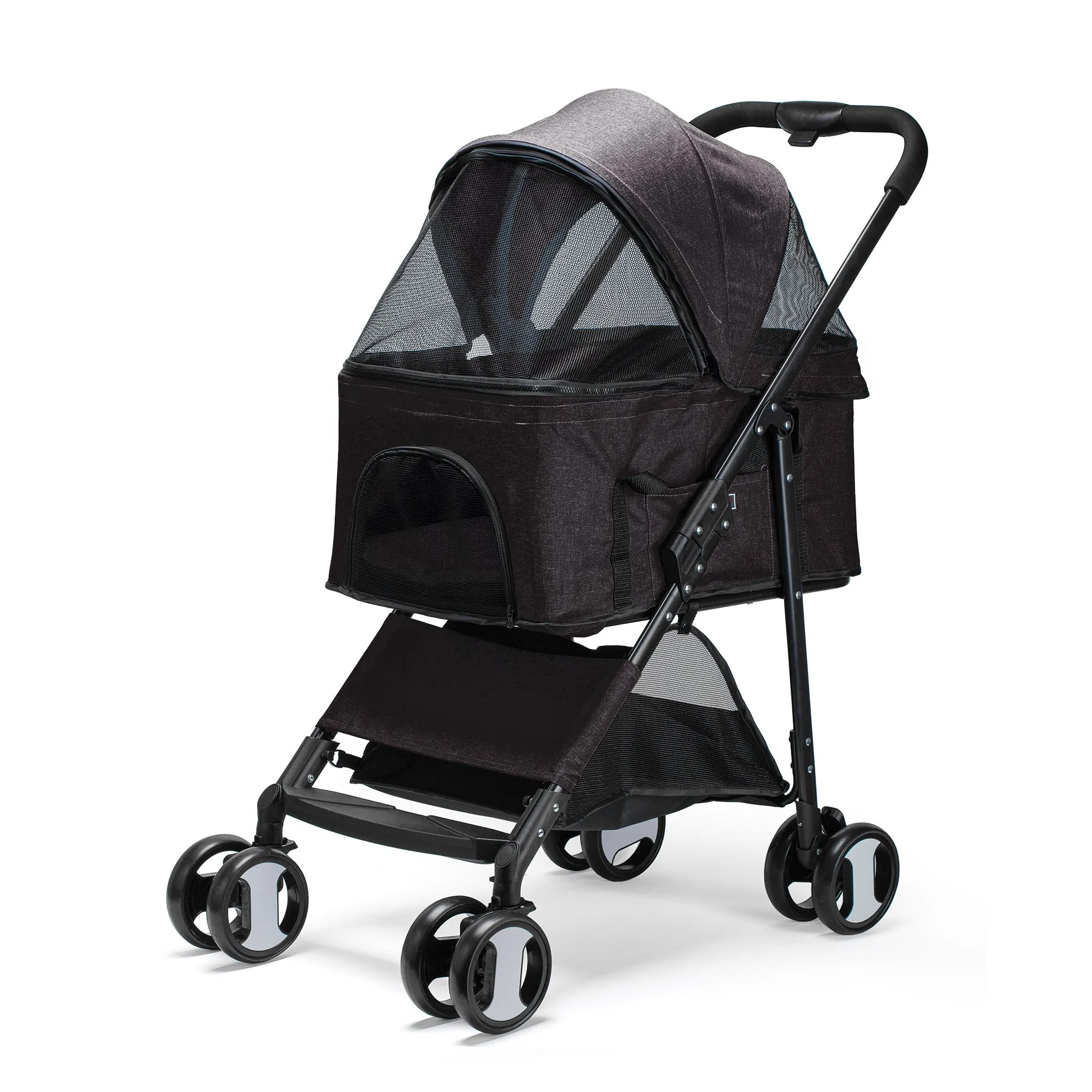 Executive Pet Stroller   Removable Cradle