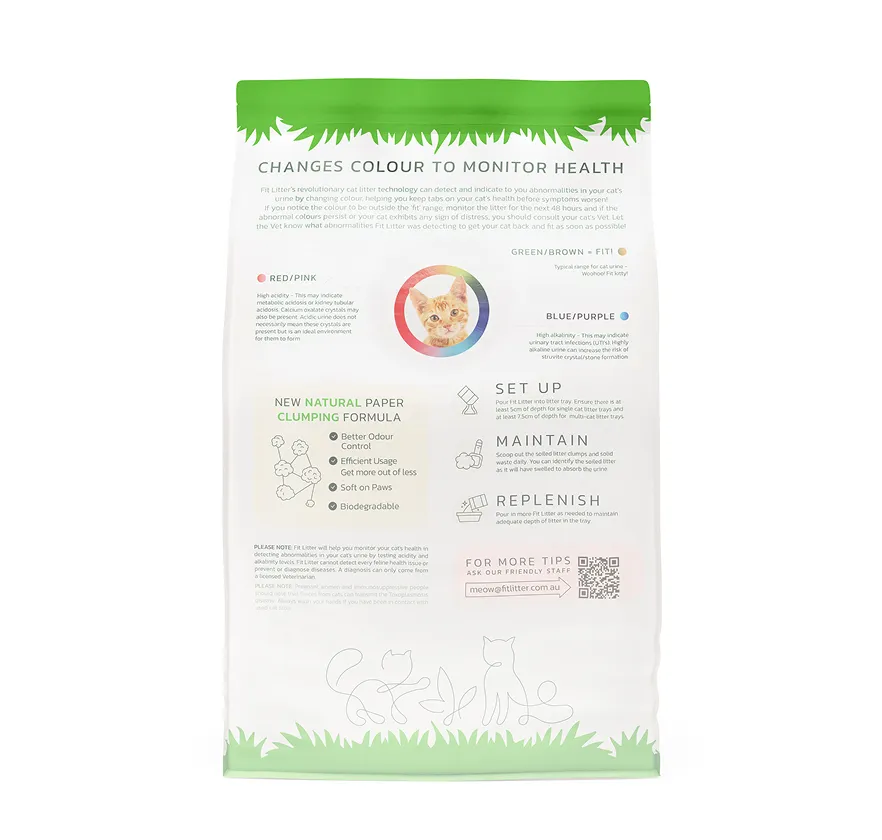 Fit Litter Eco - 3 Month Supply - 3 Cat