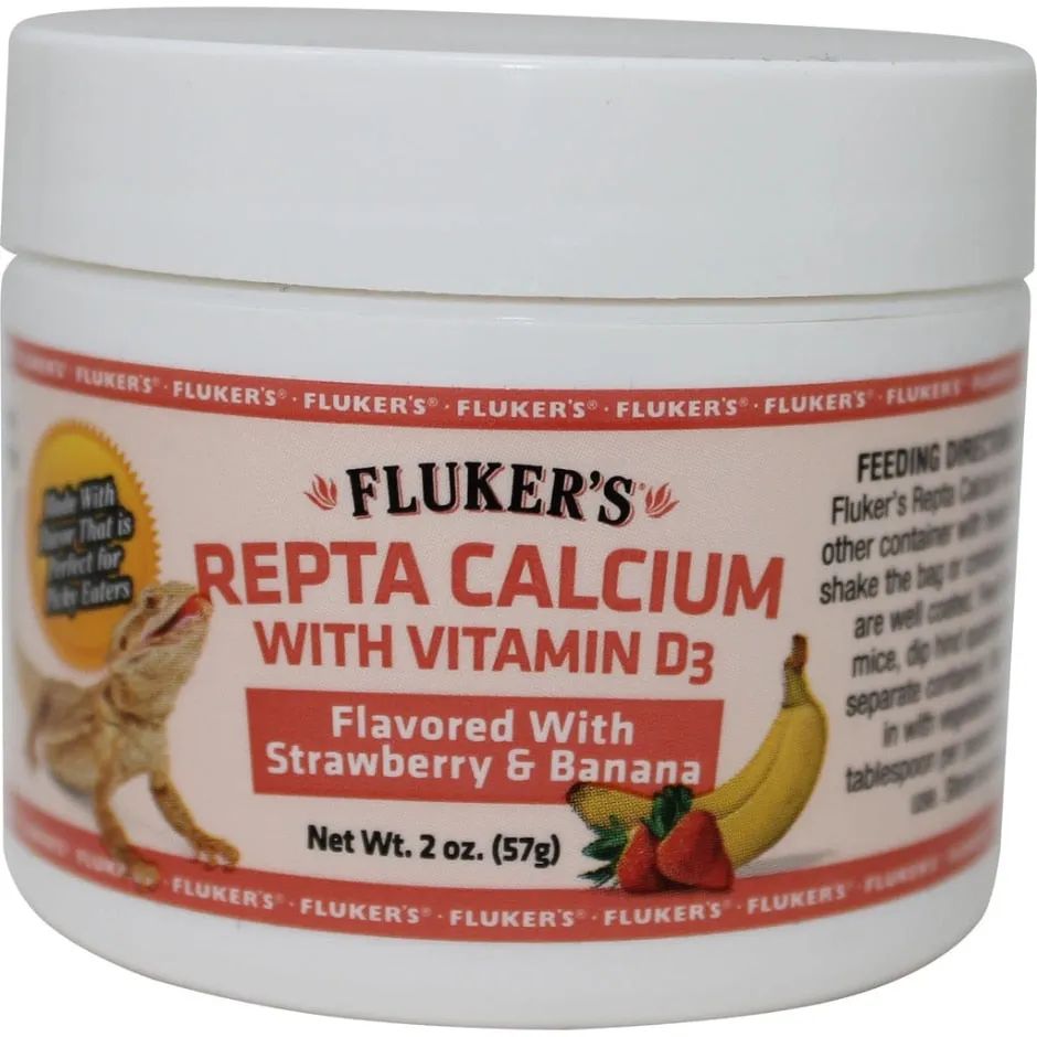 Fluker's Repta Calcium with Vitamin D3 Flavored (2 OZ)