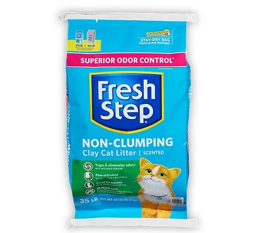 Fresh Step Febreze Scented Non-Clumping Clay Cat Litter