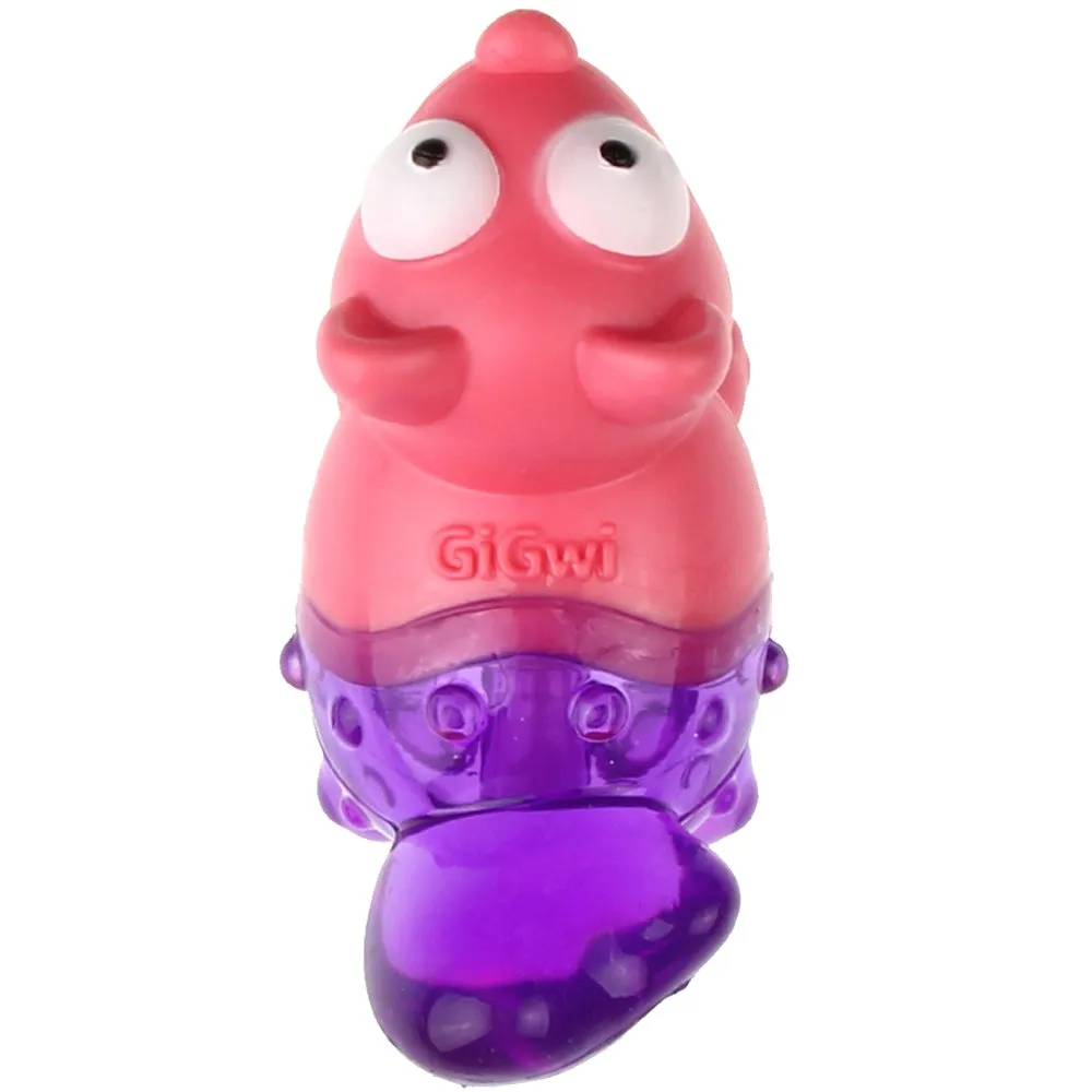 GiGwi Suppa Puppa Fox TPR Dog Toy (Pink/Purple)