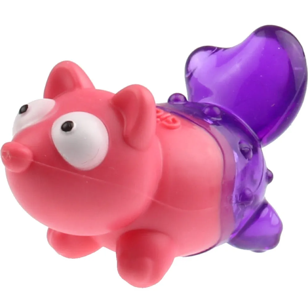 GiGwi Suppa Puppa Fox TPR Dog Toy (Pink/Purple)