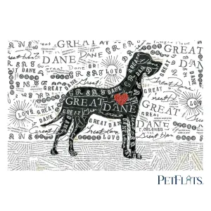 Great Dane PetFlat - Premium Vinyl Mat