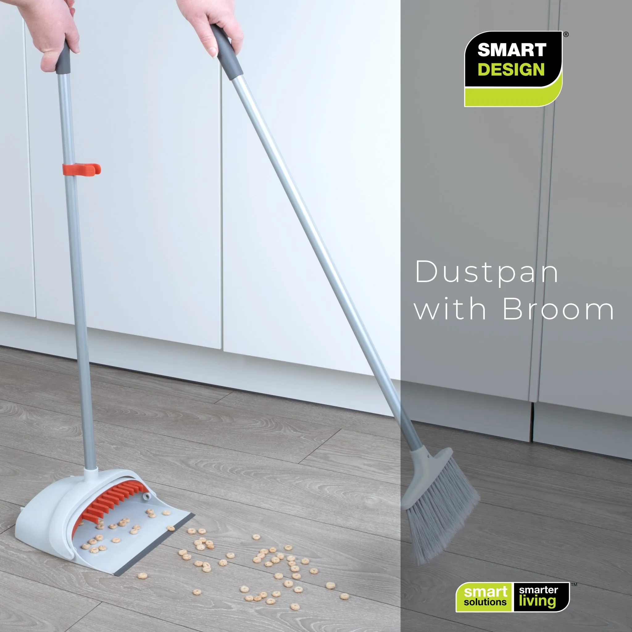 Handheld Dustpan and Broom Set