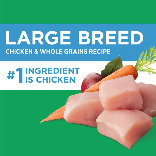 IAMS Adult High Protein Large Breed Dry Dog Food with Real Chicken, 30-lb Bag
