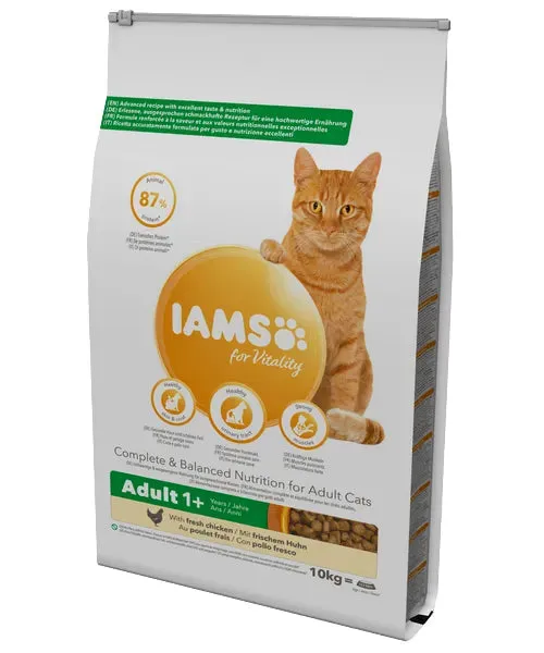 Iams Adult met Kip  (ondersteunt gezondheid en vitaliteit)