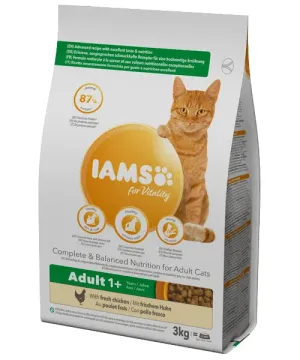 Iams Adult met Kip  (ondersteunt gezondheid en vitaliteit)