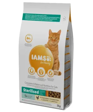 Iams Adult met Lam (ondersteund gezondheid en vitaliteit)