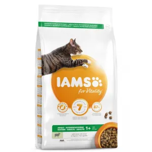 Iams Adult Vitality Dry Cat Food with Lamb