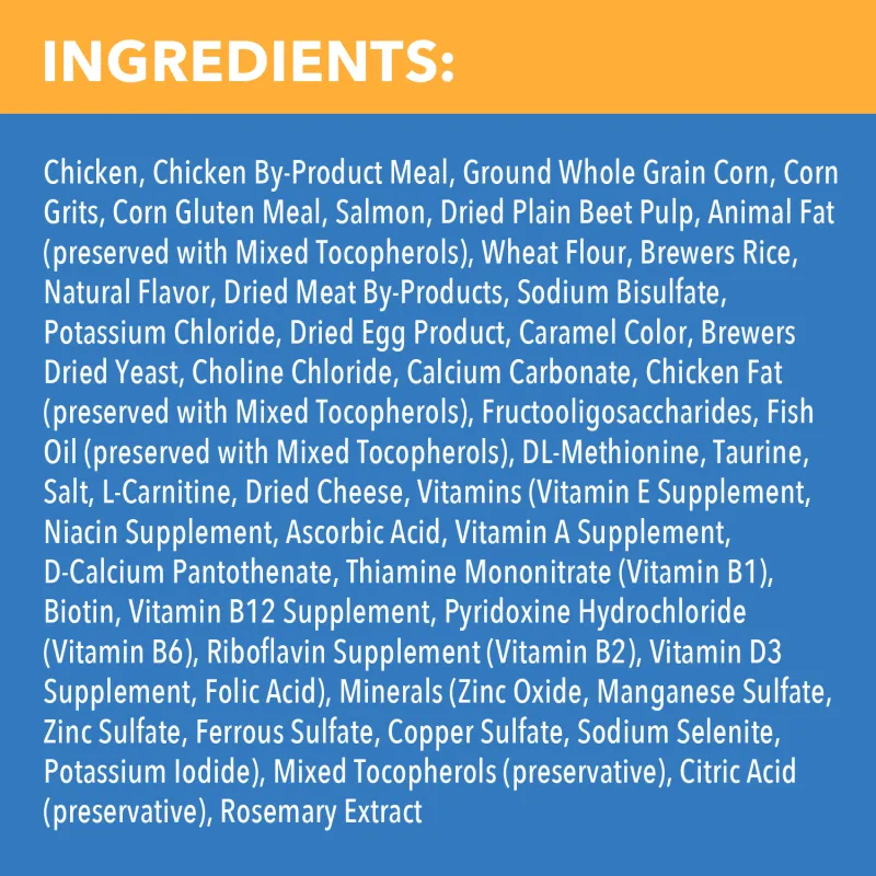 Iams Healthy Enoyment Adult Chicken & Salmon Dry Cat Food