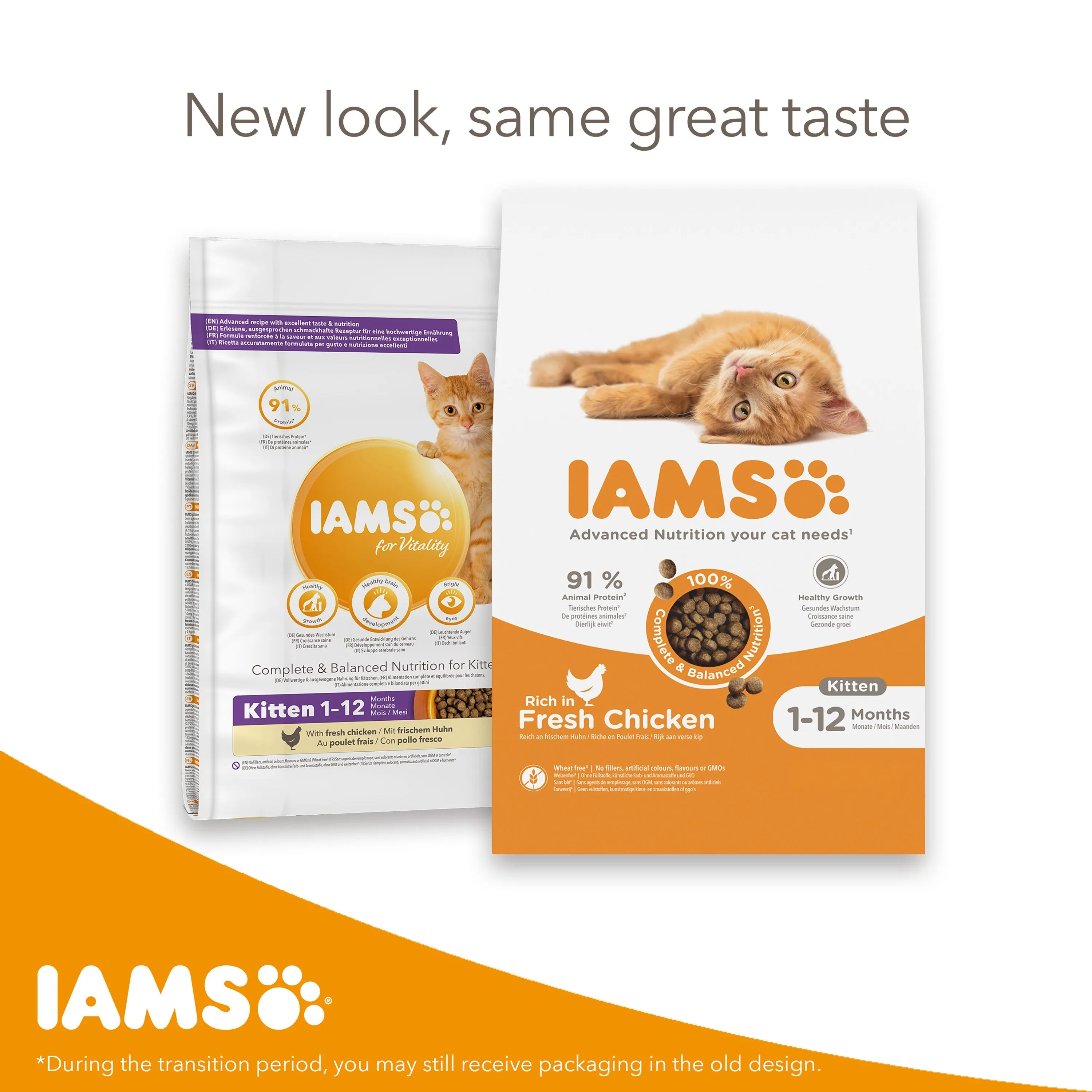 Iams Vitality Kitten Chicken