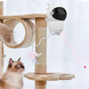 Intelligent Cat Laser Toy With Strong Screw Automatic Random Moving Toys