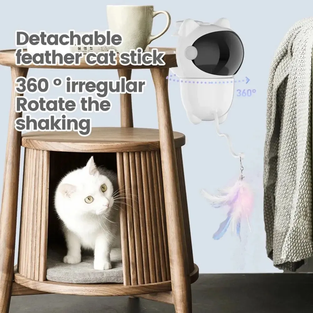 Intelligent Cat Laser Toy With Strong Screw Automatic Random Moving Toys