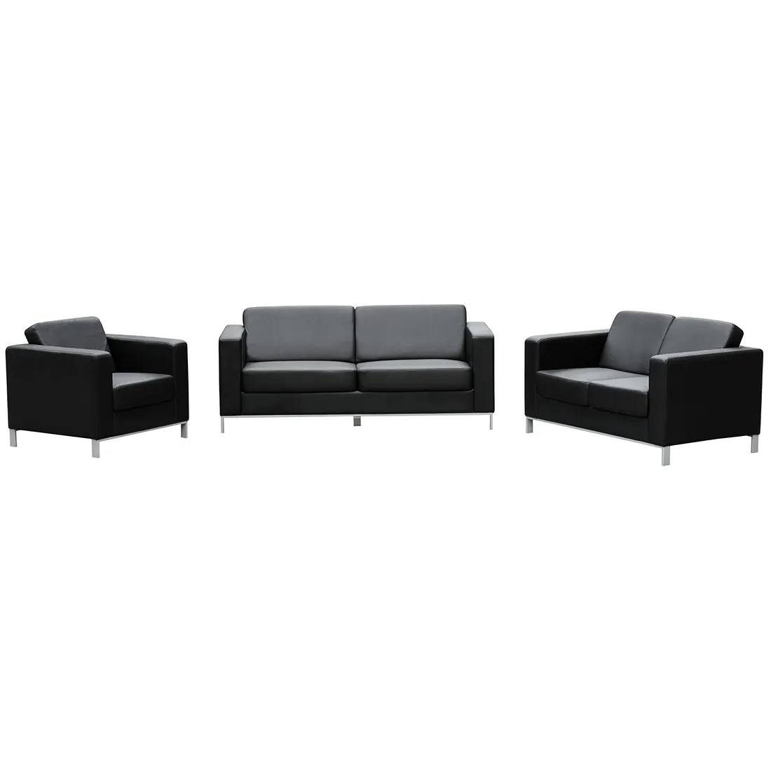 Milano Leather Triple Lounge