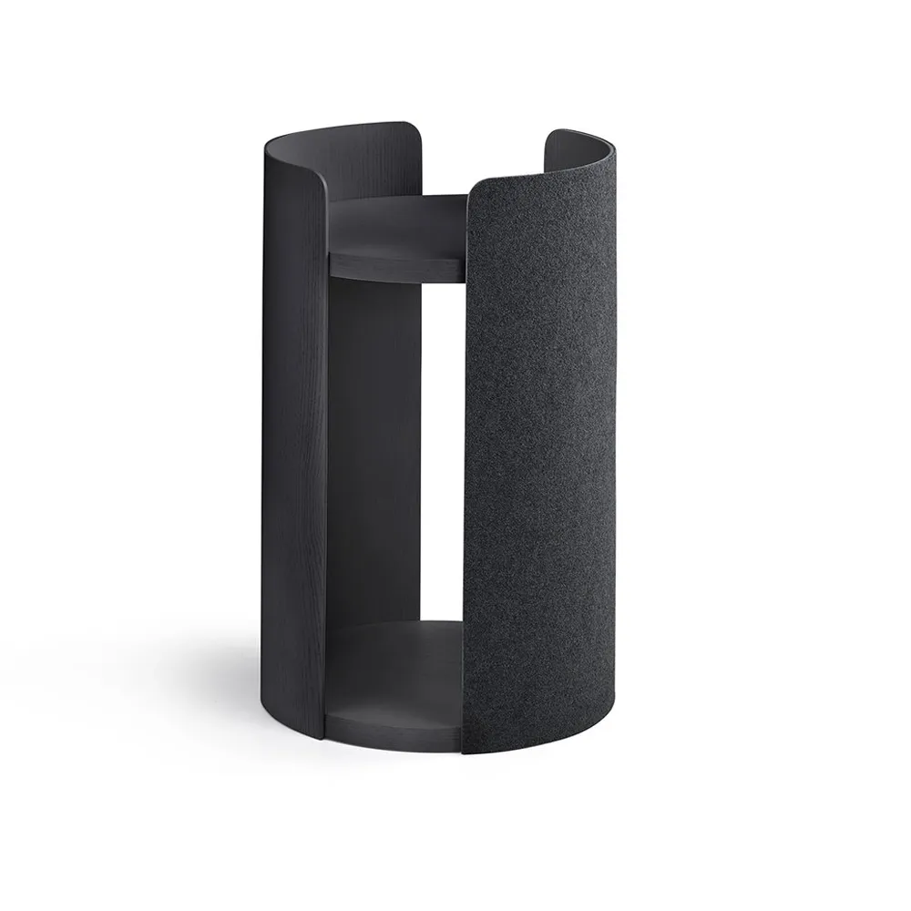 Modern Torre Cat Scratching Post With Cushion - Black