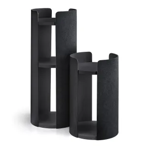 Modern Torre Cat Scratching Post With Cushion - Black