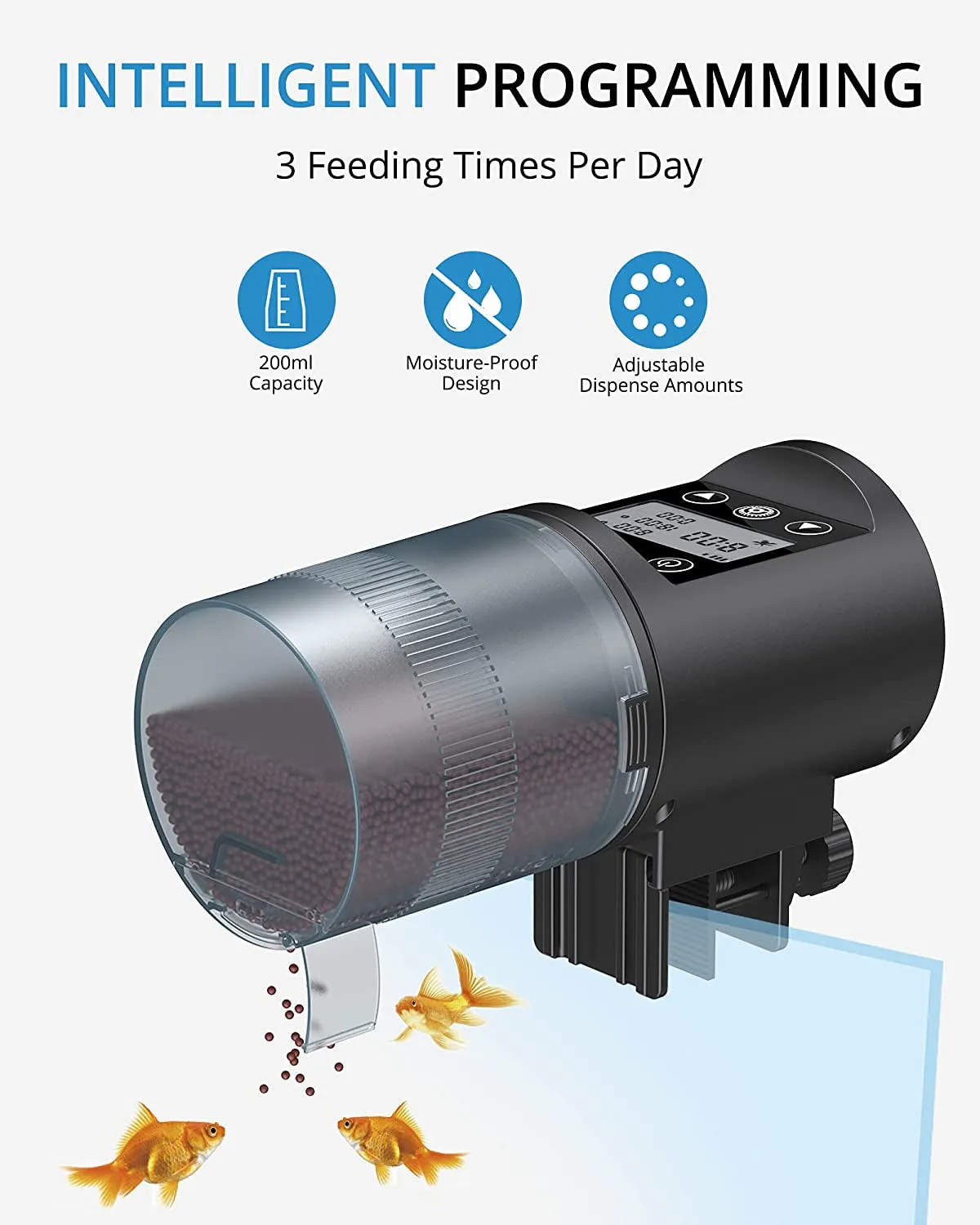 NICREW Automatic Fish Feeder