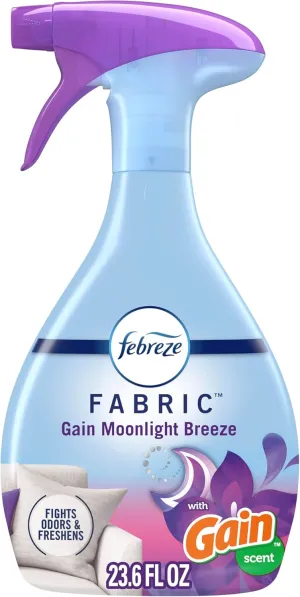 Odor-Fighting Fabric Refresher with Gain,Moonlight Breeze, 23.6 fl oz