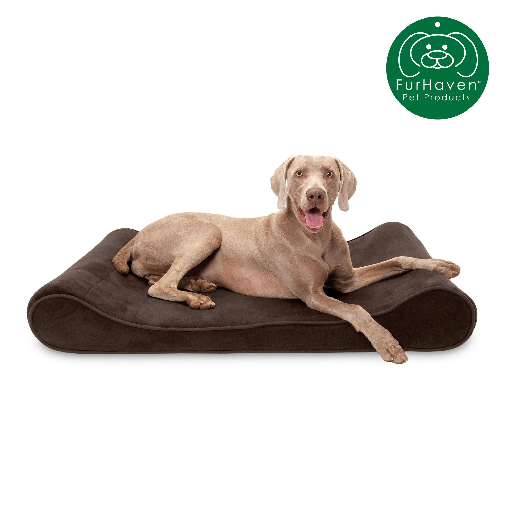 Orthopedic Microvelvet Luxe Lounger Pet Bed