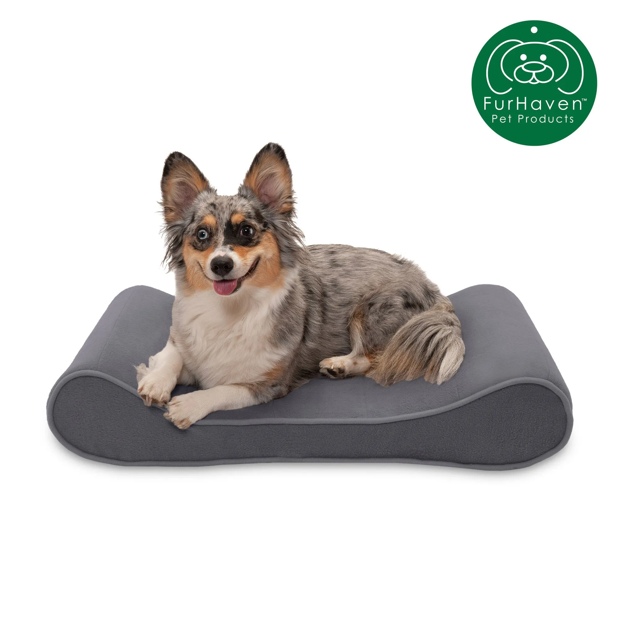 Orthopedic Microvelvet Luxe Lounger Pet Bed