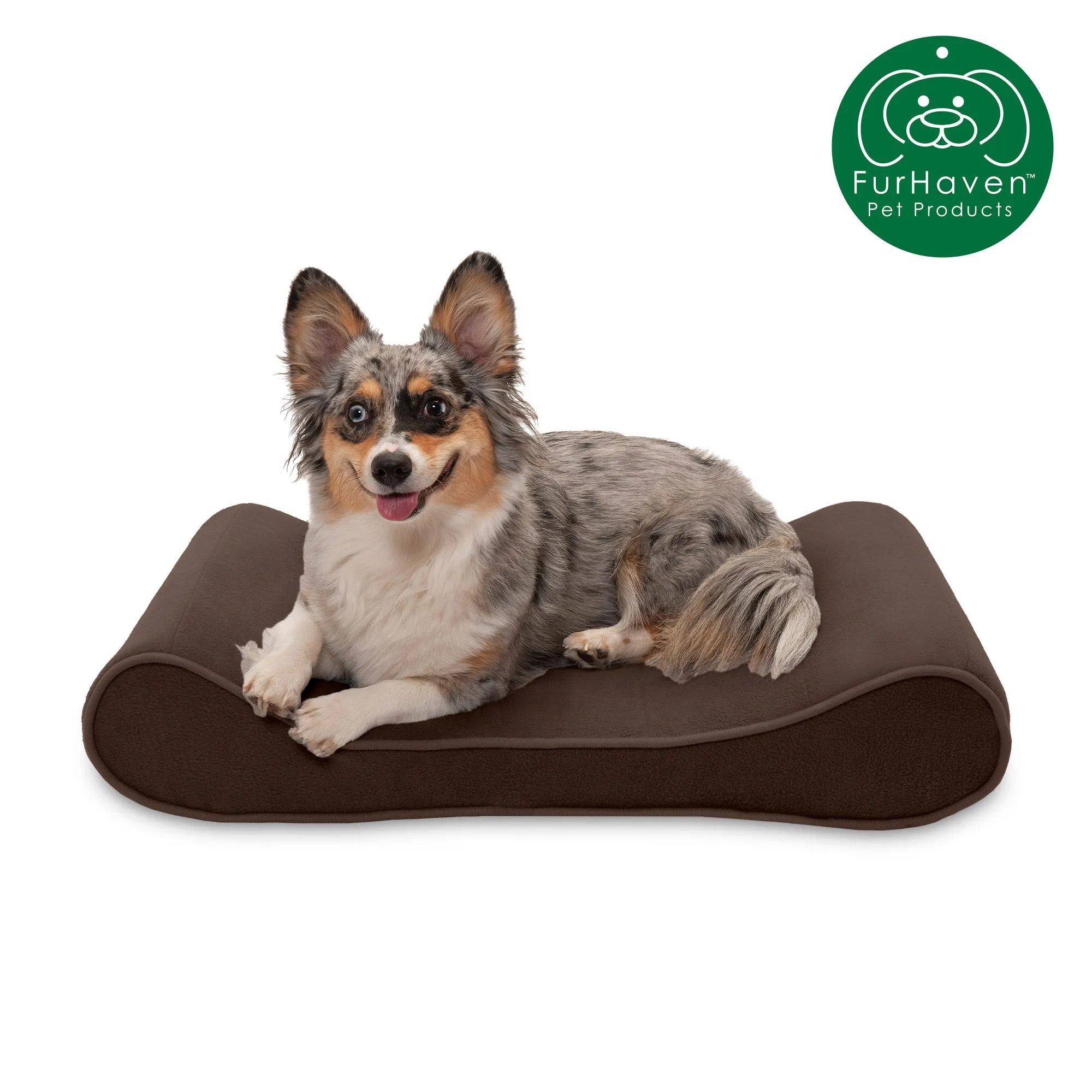 Orthopedic Microvelvet Luxe Lounger Pet Bed