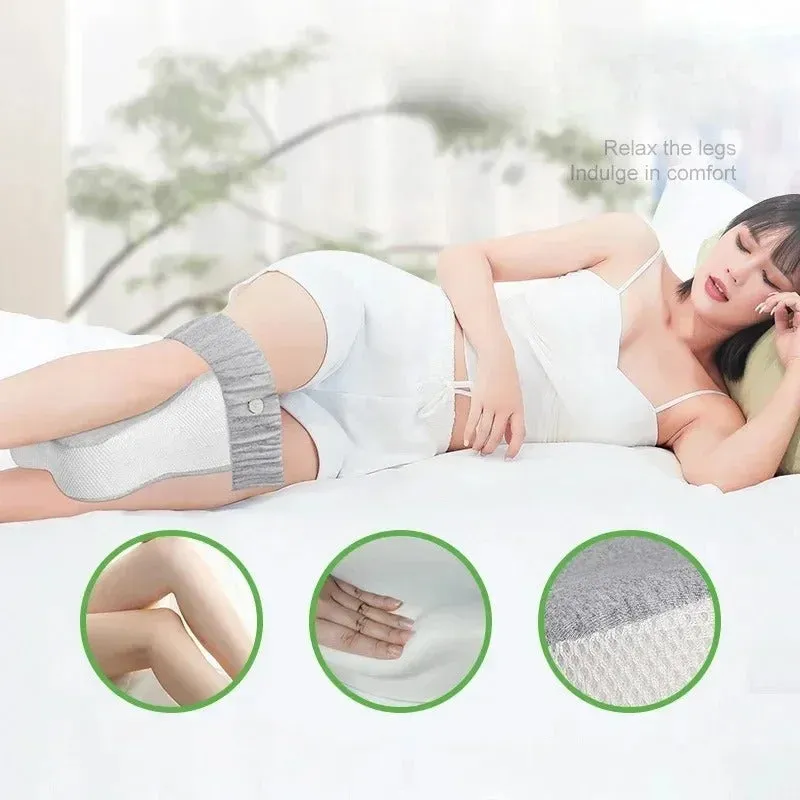 Orthopedic Slow Rebound Memory Foam Leg Pillow – Adjustable Side-Sleeping Knee Pillow for Maternity & Foot Support