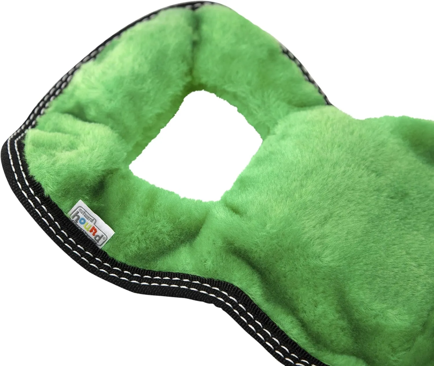 Outward Hound Tough Seamz Gator Plush Dog Toy, Large