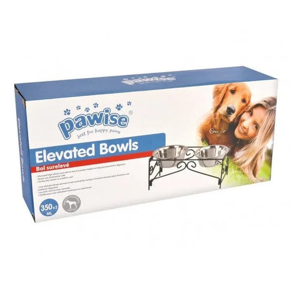 Pawise Double Diner Feeder 350Ml X 2