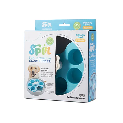 Pet Dream House - SPIN Slow Feeder - Palette/Bougainvillea