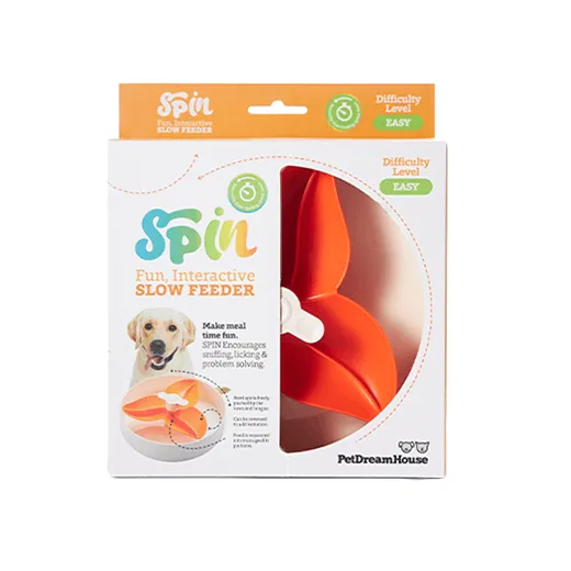 Pet Dream House - SPIN Slow Feeder - Palette/Bougainvillea