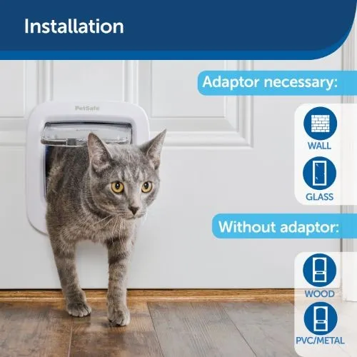 PetSafe® Manual-Locking Cat Flap White