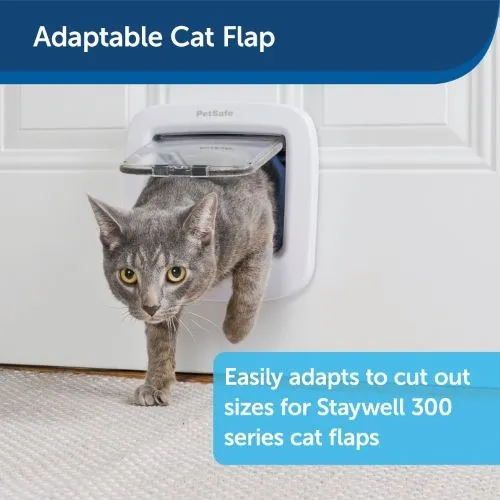 PetSafe® Manual-Locking Cat Flap White