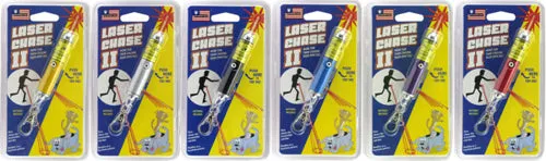 Petsport USA Laser Chase II Dog Toy Laser Toy Assorted 6 Pack